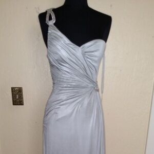 Luxurious Stretch Jersey One Shldr NWT